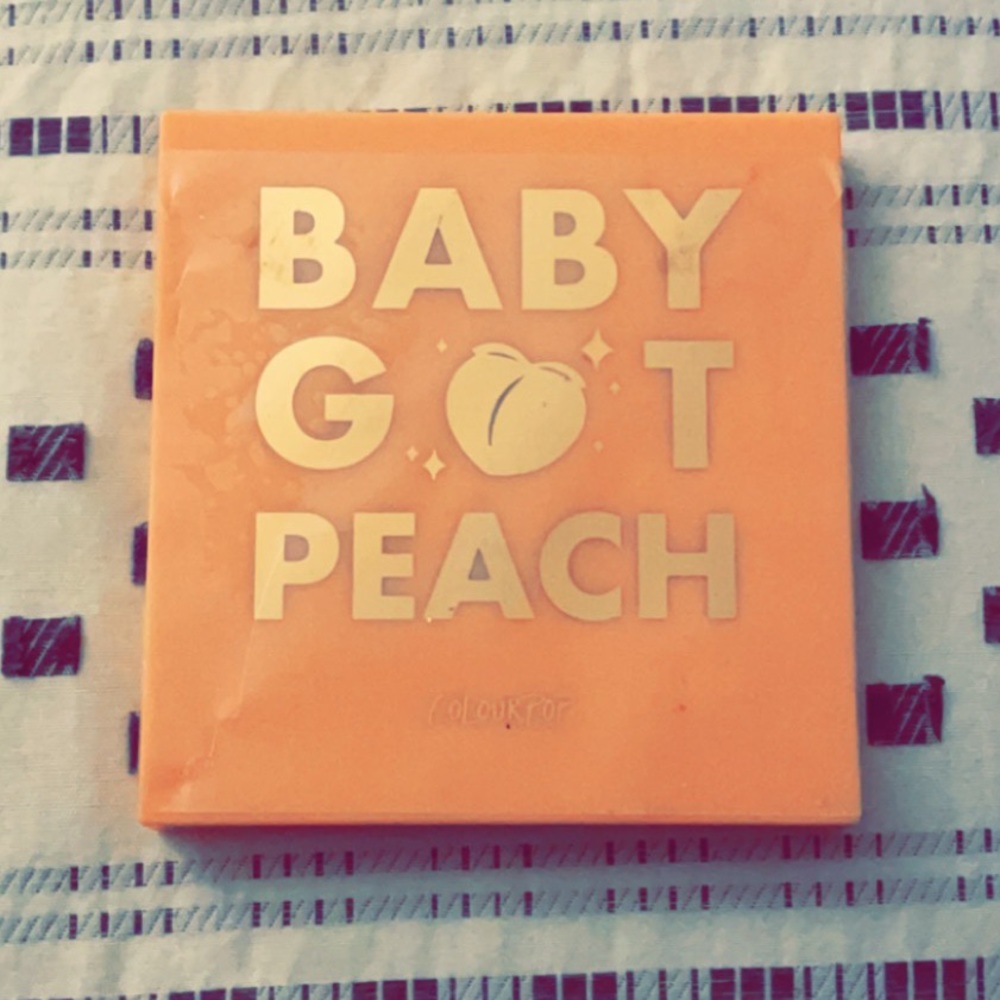 Colourpop “Baby Got Peach” 🍑 9 color shadow palette